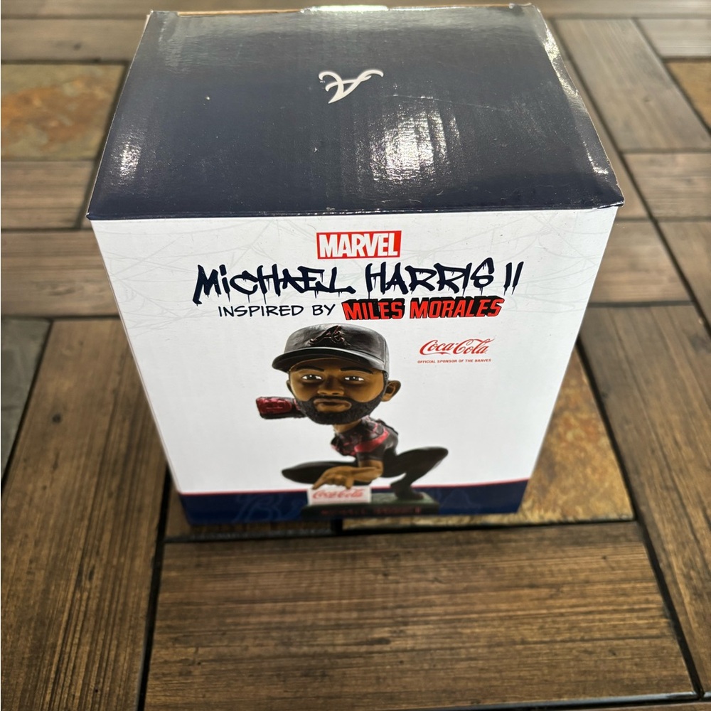 Marvel Michael Harris II Atlanta Braves Bobblehead- Red and Black